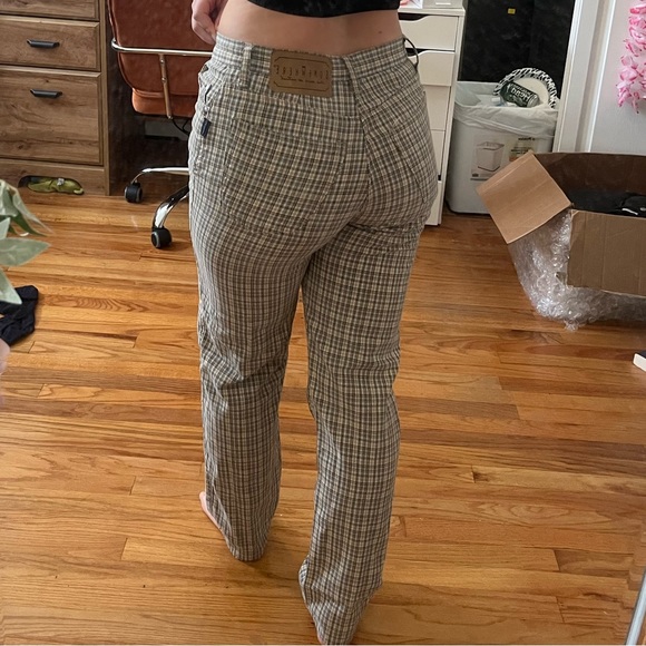 Somewhere Plaid Vintage Jeans - Picture 2 of 3